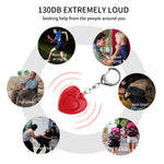 Load image into Gallery viewer, Heart-shaped Personal Alarm