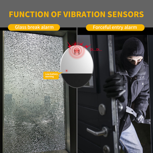 130DB Family Vibration door window Alarm